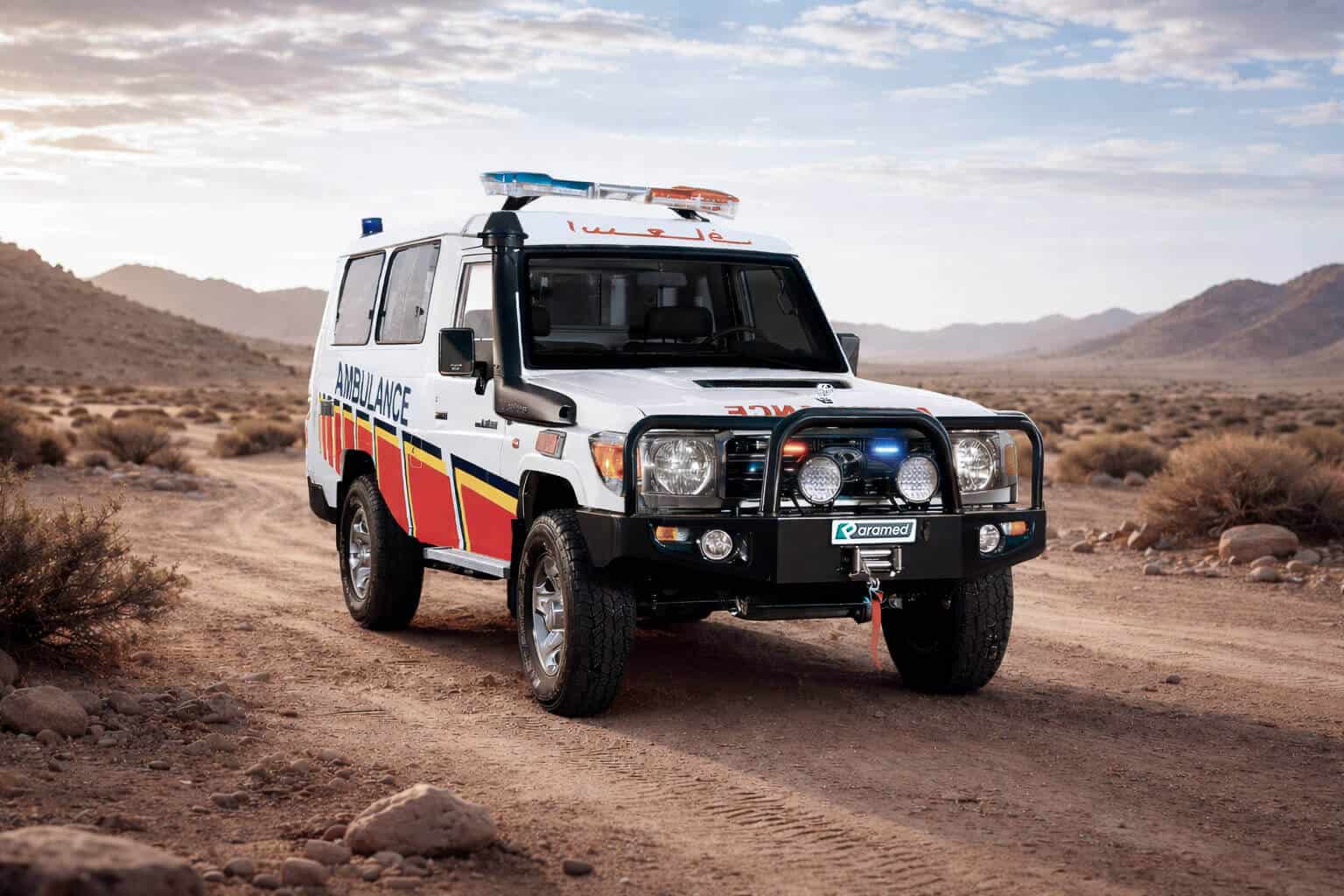 Paramed International 4x4 offroad ambulance
