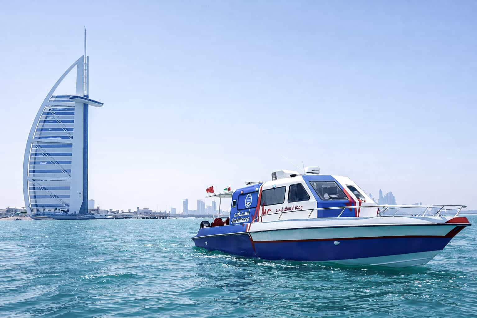 Paramed International custom marine ambulance boat