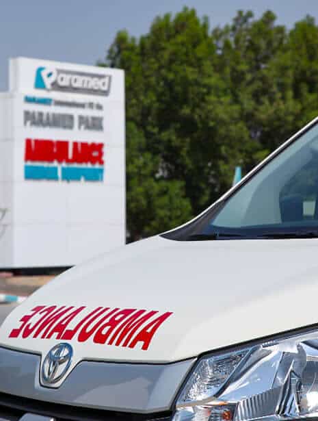 Modern frontline emergency rescue vehicle